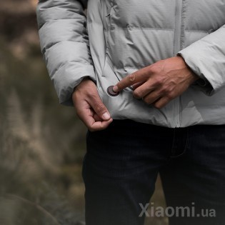 Куртка с подогревом Xiaomi Cottonsmith Temperature control Grey size L