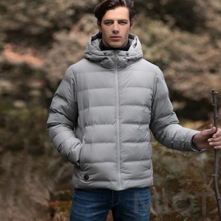 Куртка з підігрівом Xiaomi Cottonsmith Temperature control Grey size L