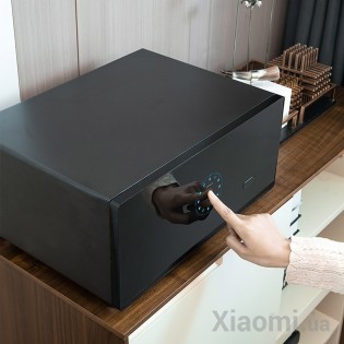 Умный сейф со сканером отпечатка пальца Xiaomi CRMCR Black BGX-X1-20MiNi
