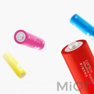 Батарейки Xiaomi CUKTECH AAA rainbow alkaline battery plastic case (10 шт) B07
