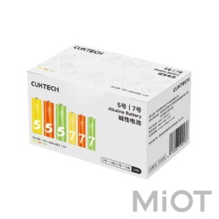 Батарейки Xiaomi CUKTECH AA+AAA rainbow alkaline battery (12 AA+12 AAA) B10