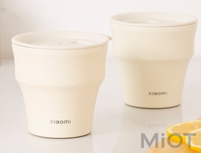 Чашка з нержавіючої сталі Xiaomi Cup Light Beige