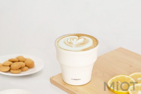 Чашка з нержавіючої сталі Xiaomi Cup Light Beige