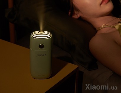 Портативный беспроводной увлажнитель воздуха Xiaomi Daewoo MINI Green