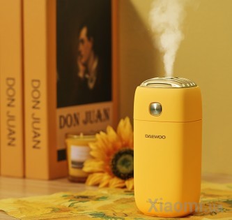 Портативный беспроводной увлажнитель воздуха Xiaomi Daewoo MINI Yellow