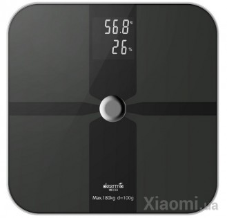 Умные весы Xiaomi Deerma Black LP772
