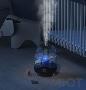 Зволожувач повітря Xiaomi Deerma Humidifier 5L Black (DEM-F327W)