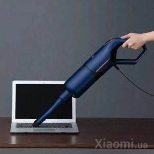 Ручной пылесос Xiaomi Deerma Vacuum Cleaner Blue (DX1000W)