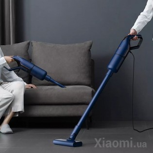 Ручной пылесос Xiaomi Deerma Vacuum Cleaner Blue (DX1000W)