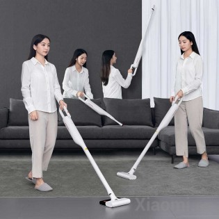 Ручний бездротовий пилосос Xiaomi Deerma VC01 Max White (DEM-VC01 Max)