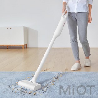 Ручний бездротовий пилосос Xiaomi Deerma VC01 White (DEM-VC01)