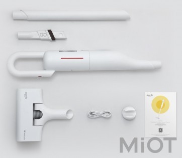 Ручний бездротовий пилосос Xiaomi Deerma VC01 White (DEM-VC01)