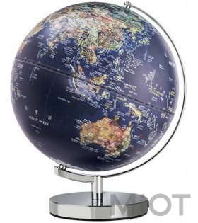 Рельєфний глобус Xiaomi Deli 2164 HD luminous globe 25cm