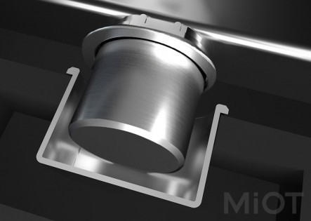 Дактилоскопический сейф Xiaomi Deli 33577