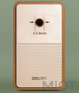 Точилка для олівців Xiaomi Deli Wood