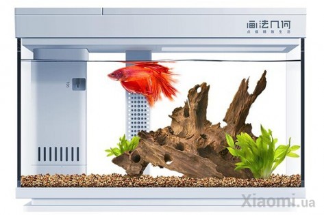 Умный Аквариум Xiaomi Descriptive Geometry 30L 384*306*370mm (HF-JHYG006)