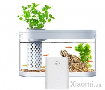Смарт модуль для аквариума Xiaomi Descriptive Geometry Eco Fish Tank Pro White HF-JHYJ007 382*166*229mm ESP-WROOM-02D