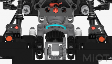 Іграшка конструктор Xiaomi Desert Racing Car Building Blocks Set (BEV4168CN)