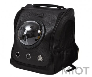 Дорожня сумка-рюкзак для тварин Xiaomi DIY Mini Monstar Space Capsule Black