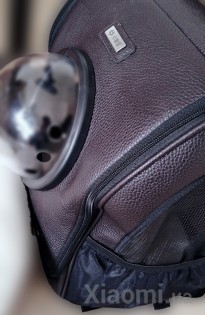 Дорожная сумка-рюкзак для животных Xiaomi DIY Mini Monstar Space Capsule Black