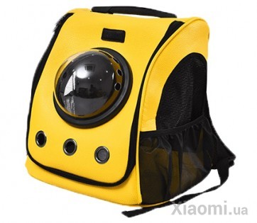 Дорожная сумка-рюкзак для животных Xiaomi DIY Mini Monstar Space Capsule Yellow