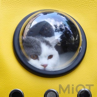 Дорожня сумка-рюкзак для тварин Xiaomi DIY Mini Monstar Space Capsule Yellow