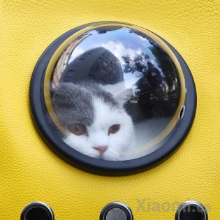 Дорожная сумка-рюкзак для животных Xiaomi DIY Mini Monstar Space Capsule Yellow