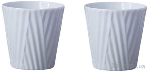 Фарфоровые чашки Xiaomi D.Lab Oda Ceramics 2pcs White