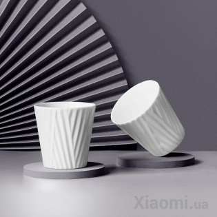 Фарфоровые чашки Xiaomi D.Lab Oda Ceramics 2pcs White