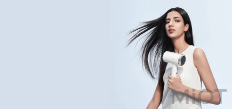 Фен для волос Xiaomi DOCO High Speed Hair Dryer Grey H900 TURBO