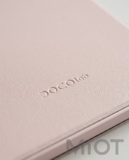 Зеркало для макияжа с подсветкой Xiaomi DOCO Leather case mirror pink (FM001/FM007)