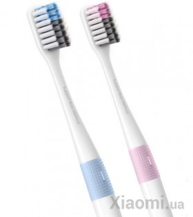 Комплект зубных щёток Xiaomi Doctor B Colors 2 шт.Blue+2 шт.Pink (без боксов)