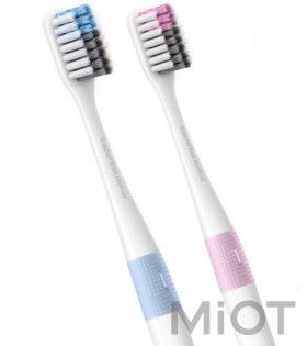 Комплект зубних щіток Xiaomi Doctor B Colors 2 шт.Blue+2 шт.Pink (без боксів)