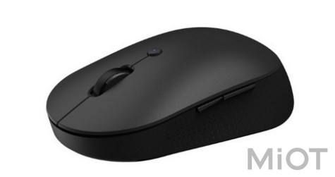 Мышка беспроводная Xiaomi MiiiW Silent Dual-Mode Mouse Black (WXSMSBMW03)