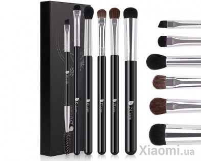 Набор кисточек для макияжа Xiaomi DUcare High-end Brushes (Pack of 6pcs) DF0601