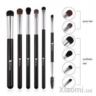 Набор кисточек для макияжа Xiaomi DUcare High-end Brushes (Pack of 6pcs) DF0601