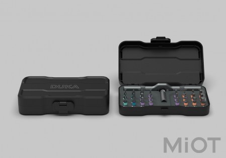 Набір універсальних викруток з тріскачкою Xiaomi DUKA RS1 Multipurpose Ratchet Screwdriver Set Black