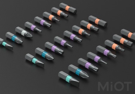 Набір універсальних викруток з тріскачкою Xiaomi DUKA RS1 Multipurpose Ratchet Screwdriver Set Black