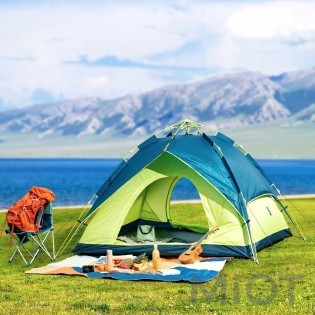 Багатофункціональний Автоматичний намет Xiaomi Early Wind 2 people Blue/Green 215*205*125cm (HW010401)