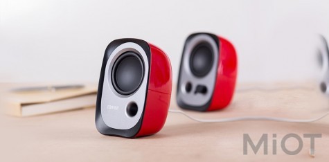 Настільні мультимедійні колонки EDIFIER R12U Red