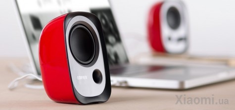 Настольные мультимедийные колонки EDIFIER R12U Red