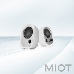 Настільні мультимедійні колонки EDIFIER R12U White