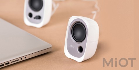 Настільні мультимедійні колонки EDIFIER R12U White