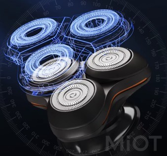 Багатофункціональна електробритва Xiaomi Enchen Rotary Shaver X8 Black SET