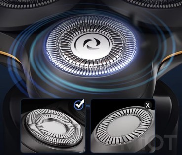Багатофункціональна електробритва Xiaomi Enchen Rotary Shaver X8 Black SET