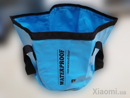Складное ведро Xiaomi Enoch Lohas Waterproof Bucket IN109 Blue L 31x30cm