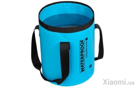 Складное ведро Xiaomi Enoch Lohas Waterproof Bucket IN109 Blue S 25x30cm