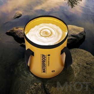 Складане відро Xiaomi Enoch Lohas Waterproof Bucket IN109 Yellow S 25x30cm