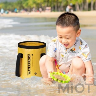 Складане відро Xiaomi Enoch Lohas Waterproof Bucket IN109 Yellow S 25x30cm