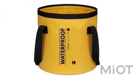Складане відро Xiaomi Enoch Lohas Waterproof Bucket IN109 Yellow L 31x30cm